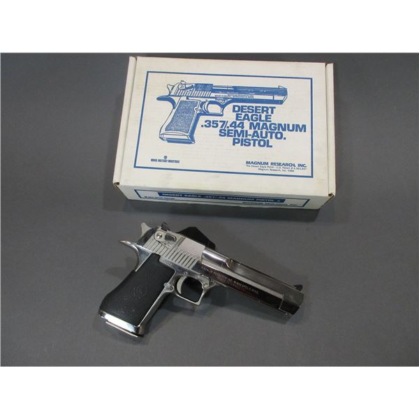 Magnum Research Desert Eagle Semi-Automatic Stainless Pistol- .44 Mag- 6" Barrel- Israel Military In