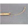 Image 4 : Marked M Beaver 2003 Rawhide Quirt- Mike Was A Founding Member Of The TCAA- 26"- Unused Condition- T