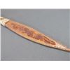 Image 7 : Marked M Beaver 2003 Rawhide Quirt- Mike Was A Founding Member Of The TCAA- 26"- Unused Condition- T