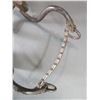 Image 7 : Unmarked GS Garcia Silver Inlaid Bit- Martinez Shank- High Port- Slobber Bar- Rein Chain Hangers- 2.