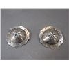 Image 1 : Marked Rocking A (Andreas Rombach) Domed Engraved Scalloped 2" Silver Conchos- Visalia Pattern- Unus