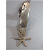 Image 3 : Marked Kelly Bros Silver Inlaid Charro Spurs- 1.2" Bands- 2" Shanks- 6 Point 2.75" Rowels- Used Cond