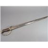 Image 1 : Artillery Sword With 3 Blood Gutters- C. 1863- 23.5" Blade- 4.75" Handle- Fair Condition For Age