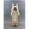 Image 1 : Contemporary Native Doll In Cradle Board- 40" X 10"