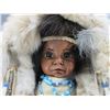 Image 2 : Contemporary Native Doll In Cradle Board- 40" X 10"