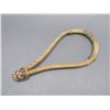 Image 2 : Hand Braided Rawhide Bosal- 15" X 7.5"