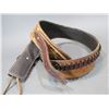 Image 5 : Tooled Gunbelt- #34- .38-.45 Loops- Belt 44" X 3"- New Condition