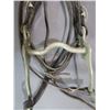 Image 5 : 2 Old Headstalls From The Billy Hobblitt Estate- 2 Old Iron Bits- 1 With a Horsehead Conchos