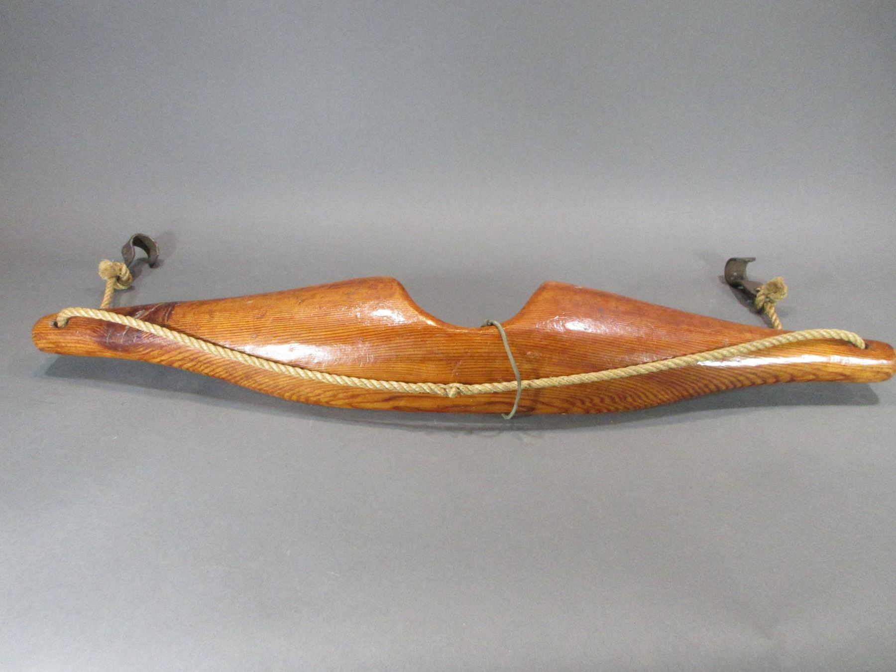 Human Yoke From Mexico For Carrying Heavy Buckets 38"