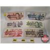Image 1 : Canada Bills - Bird Series (6) : 1986 $2 ; 1986 $5 ; 1989 $10 ; 1991 $20 ; 1988 $50 ; 1988 $100 (See