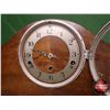 Image 2 : Enfield Mantle Clock (Made in England) (8"H x 16"W x 5-1/2"D) (No Key) (See Pics!)
