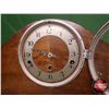 Image 2 : Enfield Mantle Clock (Made in England) (8"H x 16"W x 5-1/2"D) (No Key) (See Pics!)