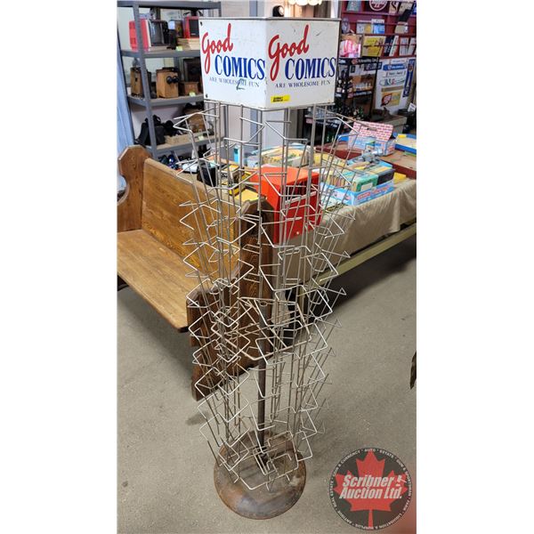 Rotating Comic Book Stand