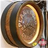 Image 3 : Light Up Wall Mount Barrel End Beer Sign "Plank Road Original Draught" (7"D x 18"Dia) (See Pics!)