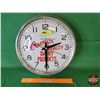 Image 1 : Comox Quality Dairy Products Advertising Wall Clock (General Electric - Batt Operated) (14-1/2"Dia) 