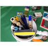 Image 8 : Tray Lot: Variety Lighters, Matches, Ashtray, Pens & Mugs (Must See!) (See Pics!)