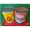 Image 4 : Anti-Freeze Tins (4) (TCP & Vanouk & Co-Op & Finning) (All 8"H) See Pics!