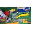 Image 2 : Grouping : Valvoline Tins (3 Quarts : 2 Empty 1 Full) & Spouts & Funnel, etc! (See Pics!)