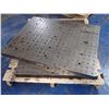 Image 1 : Lot of (2) 32" x 40" Drilled / Tapped Plates