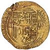 Image 1 : Segovia, Spain, gold 1 escudo, Charles-Joanna, assayer oD to right, mintmark aqueduct to left of shi