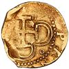 Image 2 : Seville, Spain, gold cob 2 escudos, 1595 date to right, assayer B below mintmark S and denomination 