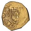 Image 1 : Seville, Spain, gold cob 1 escudo, Philip III, assayer D/B, NGC MS 62, finest and only example in NG