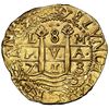 Image 1 : Lima, Peru, gold cob 8 escudos, 1713 M, NGC MS 62 (1715 Fleet Shipwreck Label).