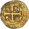Image 2 : Lima, Peru, gold cob 8 escudos, 1736 N, NGC AU details / mount removed.