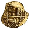 Image 1 : Bogota, Colombia, gold cob 2 escudos, 1632 A, very rare, ex-Santa Fe, ex-Caballero, Calico Plate, Re