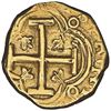 Image 2 : Bogota, Colombia, gold cob 2 escudos, Philip IV, assayer not visible (R to right, 1650s), NGC AU 55.