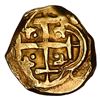 Image 2 : Bogota, Colombia, gold cob 2 escudos, Charles II, assayer to right not visible, mintmark NR to left,