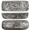 Image 1 : Large silver ingot #522 made in Potosi, 87 lb 11.36 oz troy, Class Factor 1.0, marked with fineness