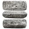 Image 1 : Large silver ingot #372 made in Potosi, 81 lb 11.04 oz troy, Class Factor 1.0, marked with fineness 