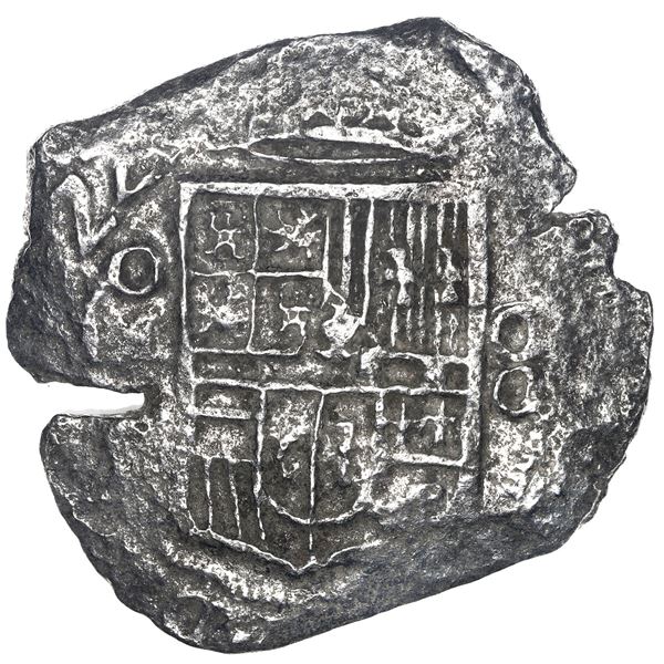 Mexico City, Mexico, cob 8 reales, 1622 (D), Grade 3.