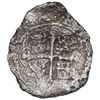 Image 2 : Mexico City, Mexico, cob 8 reales, Philip III, assayer D, Grade 3.