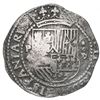 Image 1 : Lima, Peru, cob 4 reales, Philip II, assayer Diego de la Torre, P-4 to left, *-oD to right, Grade 1 