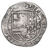 Image 1 : Lima, Peru, cob 2 reales, Philip II, assayer Diego de la Torre, *-II to left, P-dot-D to right, Grad