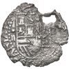 Image 1 : Lima, Peru, cob 2 reales, Philip II, assayer Diego de la Torre, *-ii to left, (P-oD) to right, Grade