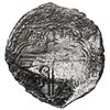 Image 2 : Potosi, Bolivia, cob 8 reales, Philip II, assayer not visible (5th-period B), borders of x's on both