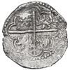 Image 2 : Potosi, Bolivia, cob 8 reales, Philip III, assayer Q, Grade 1.