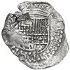 Image 1 : Potosi, Bolivia, cob 8 reales, Philip III, assayer not visible, flipover double-strike, Grade 2.