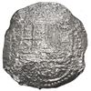 Image 2 : Potosi, Bolivia, cob 8 reales, Philip III, assayer not visible, Grade 3.