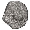 Image 2 : Potosi, Bolivia, cob 8 reales, Philip III, assayer not visible, Grade 4, PCGS Fine details / saltwat