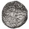 Image 2 : Potosi, Bolivia, cob 4 reales, Philip III, assayer Q, Grade 3, with 1982 certificate.