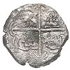 Image 2 : Potosi, Bolivia, cob 4 reales, Philip III, assayer T, quadrants of cross transposed, Grade 3.