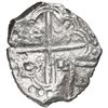 Image 2 : Potosi, Bolivia, cob 4 reales, Philip III, assayer not visible, Grade 2.