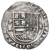 Image 1 : Potosi, Bolivia, cob 2 reales, Philip II, assayer L/L/M, Grade 1 (assumed), ex-Atocha Research Colle
