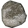 Image 2 : Bogota, Colombia, cob 4 reales, 1622, assayer A to right, mintmark S to left, Grade 1 (assumed), ext