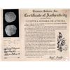 Image 3 : Bogota, Colombia, cob 4 reales, 1622, assayer A to right, mintmark S to left, Grade 1 (assumed), ext