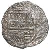 Image 1 : Seville, Spain, cob 4 reales, Philip III, assayer V, Grade 2.